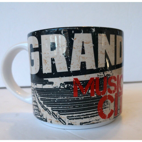 GRAND OLE OPRY Country Music Souvenir Ceramic Coffee Tea Mug Cup Ryman Nashville - Picture 1 of 9